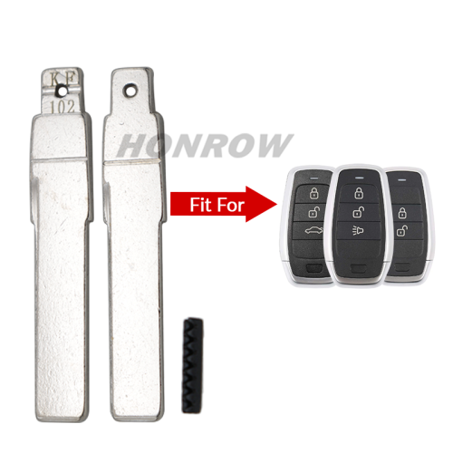 Autel Key blade KF102 For VW HU66