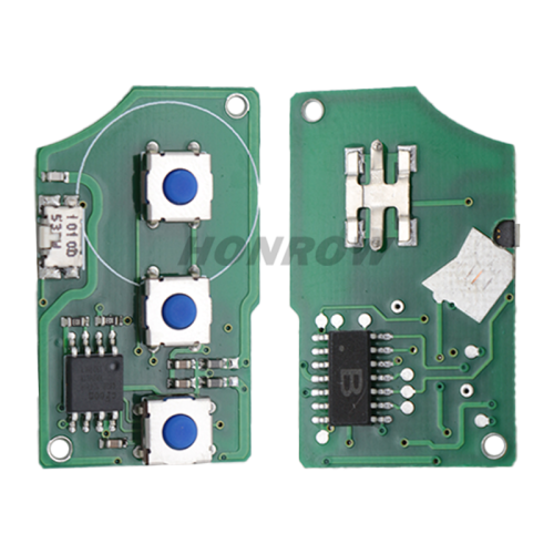 For Audi 3+1 button remote key with big batteAry 434MHZ the remote control model is 4D0 837 231 K