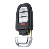 For Audi Keyless 3+1 button remote key with 315mhz For Audi A6, A8, Q3,Q5,Q7,NPXF7945AC1500 CMK008 05 Tn616381 only your remote key is like this, all remote key can use
