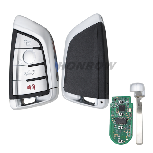 For After Market BMW 4 button smart card remote key With 868MHZ PCF7953P /  Hitag / ID49   FCCID:NBG1DGNG1 IC:2694A-IDGNG
