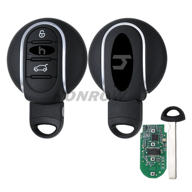 For BMW Mini Cooper 3 button Mini keyless remote key with 434mhz with PCF7953P chip