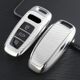 TPU Car Key Cover For Audi A8 A6  A6L  A8L  A7  A8 Key Protect Case