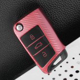 TPU Car Key Cover For VolksWagen Key Protect Case