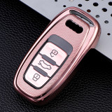 TPU Car Key Cover For  Audi A4L  A6L  Q5  Key Protect Case