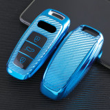TPU Car Key Cover For Audi A8 A6  A6L  A8L  A7  A8 Key Protect Case