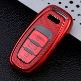 TPU Car Key Cover For  Audi A4L  A6L  Q5  Key Protect Case
