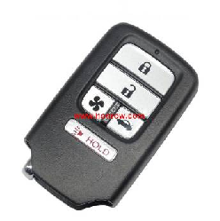 For Honda 5 button remote key with 433mhz