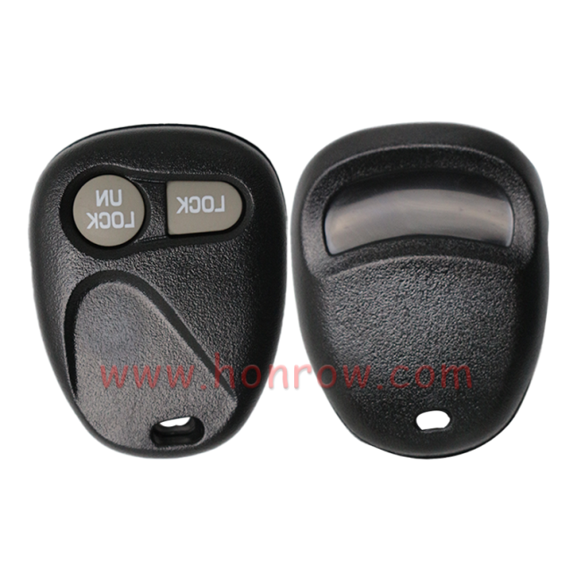 For GM 2 button remote key blank With Battery Place
