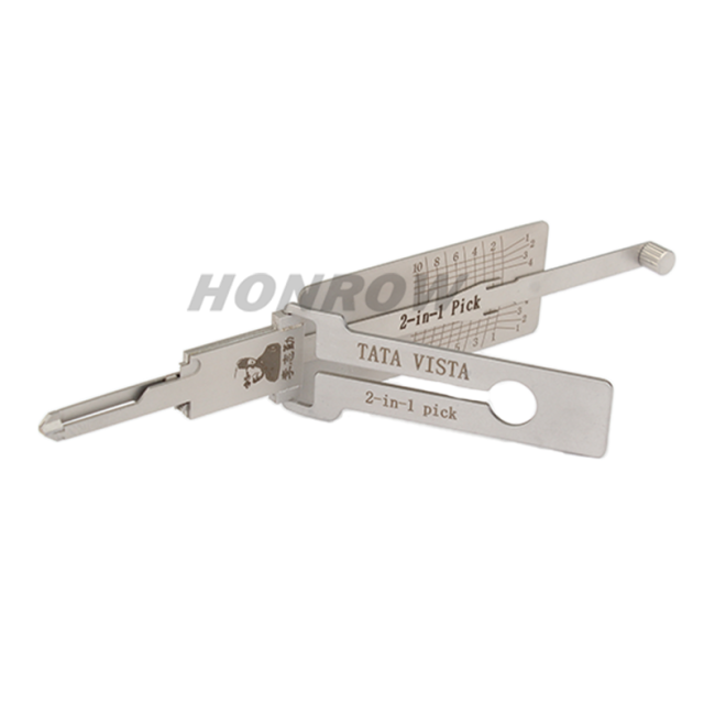 Lishi Tool TATA VISTA 2 in 1  lock pick lishi style lock pick  2 in 1 tool For India