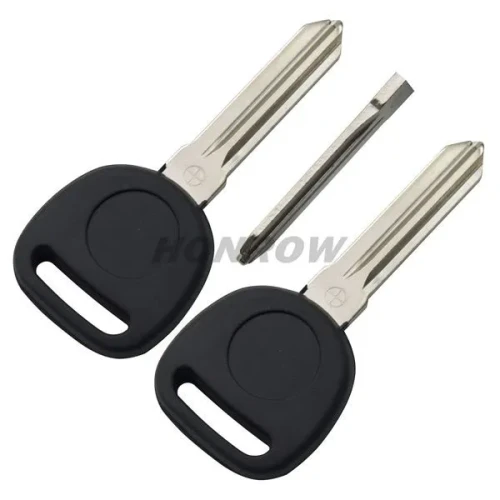 For G transponder  key blank with  + in the blade