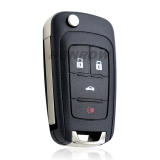 For Chevrolet 4 button remote key with 315mhz PCF7937E Chip