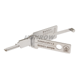 Lishi Tool KAWAJUN V.2 SS342  2 in 1 lock pick lishi style lock pick  2 in 1 tool For Japan