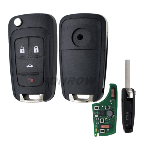 For Chevrolet keyless 3+1 Button remote control with 433MHZ  7952 Chip