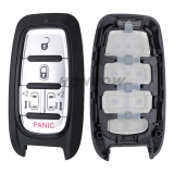 For Chrysler Pacifica 4+1 button Smart Key Proximity Keyless with NCF29AxMTT HITAG AES  4A chip 433mhz FCC ID: M3N-97395900 P/N: 68419652AB