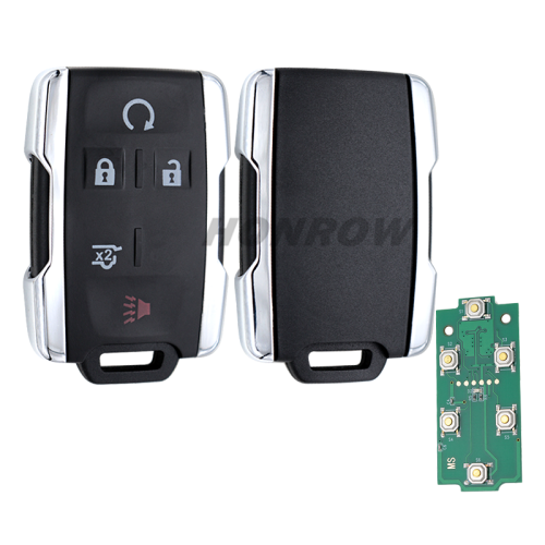 For Chevrolet 4+1 button smart key with 315Mhz FCCID:M3N32337100