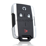For Chevrolet 3+1 button smart key with 315Mhz FCCID:M3N32337100