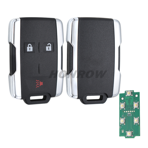 For Chevrolet 2+1 button smart key with 315Mhz FCCID:M3N32337100
