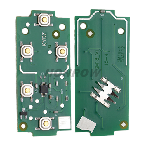 For Chevrolet black 4+1 button remote key with 315mhz FCC ID：M3N32337100
