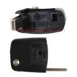 For VW 3 button  waterproof  remote key blank with Black color
