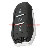 For NEW Peugeot 3 button remote key blank with HU83 blade