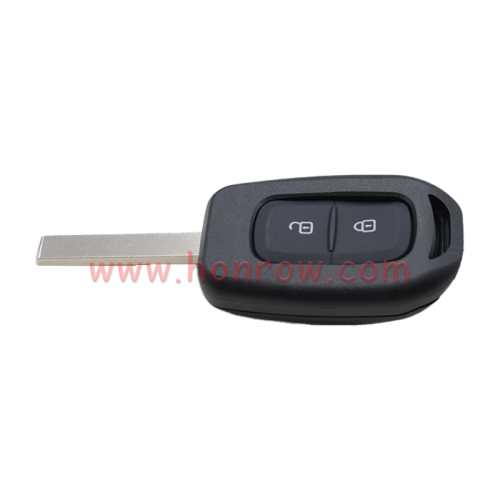 For Renault Sandero Symbol Trafic Dacia Logan 2 button Key shell with blade