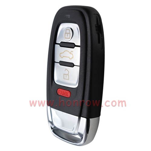 For Au A4L and Q5 3+1 button Remote key Blank