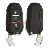 For NEW Peugeot 3 button remote key blank with HU83 blade