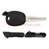 For Daewoo transponder key blank with plug to hold transponder chip