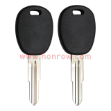 For Daewoo transponder key blank with plug to hold transponder chip