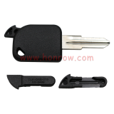 For Daewoo transponder key blank with plug to hold transponder chip