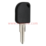 For Daewoo transponder key blank with plug to hold transponder chip