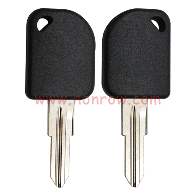 For Daewoo transponder key blank with plug to hold transponder chip
