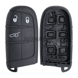 For Fiat 3 button remote key with 433Mhz PCF7953M /PCF7945 4A HITAG AES HITAG AES Chip FCC ID:M3N-40821302