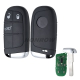 For Fiat 3 button remote key with 433Mhz PCF7953M /PCF7945 4A HITAG AES HITAG AES Chip FCC ID:M3N-40821302