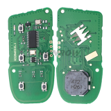 For Fiat 3+1 button remote key with 433Mhz PCF7953M /PCF7945 4A HITAG AES HITAG AES Chip FCC ID:M3N-40821302