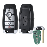 For 2017 Ford 4+1 button smart card with 902Mhz  ID49 HITAG Pro Chip FCC ID: M3N-A2C93142600 IC: 7812A-A2C93142600, H87T-15K601-BB P/N: 164-8149