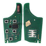 For Opel 4+1 button remote key with 315mhz PCF7937E(Pcf7941E) Chip