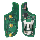 For Citroen DS 3 button remote key with 434mhz FSK model  with PCF7941 ID46 chip