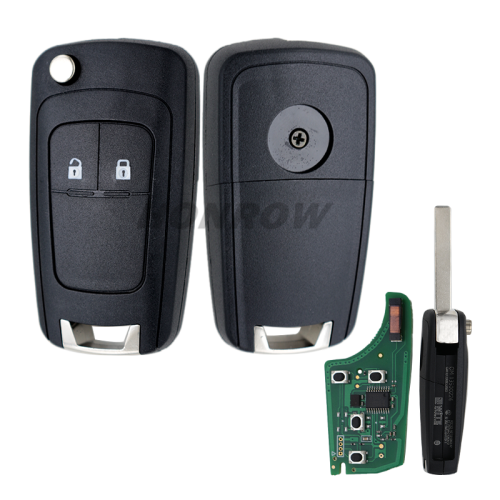 For Opel 2 button remote key with 315mhz ID46 PCF7937E (PCF 7941E) Chip