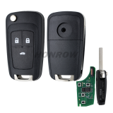 For Opel 3 button remote key with 433mhz PCF7937E(Pcf7941E) Chip