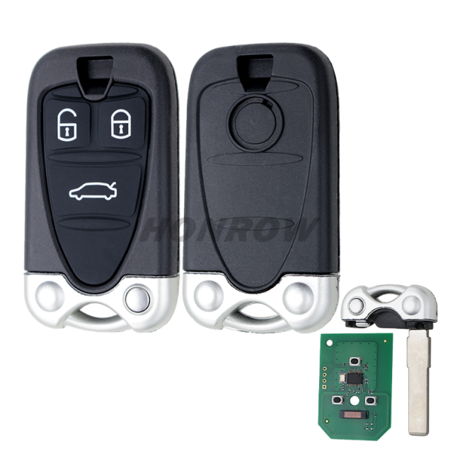 For Alfa 3 button remote key with 433mhz PCF7941 ID46 Chip Part Number 71740257 (pls confirm the key chip ,here are 7341chip and 7941 chip two kinds two different chip with the key）