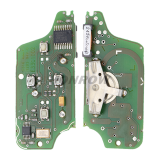 For Original Citroen FSK 4 button flip remote control with 433Mhz PCF7941 Chip for 307&407 Blade (After April 2011 year)