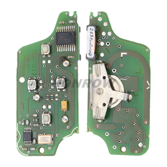 For Original Citroen FSK 4 button flip remote control with 433Mhz PCF7941 Chip for 307&407 Blade (After April 2011 year)