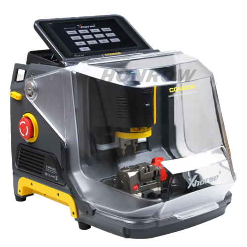 Xhorse Condor XC-MINI Plus II Key Cutting Machine Support Car/Motorbike/House Keys standard with 2 clamps: M5 and M3 clamp without battery Gross Weight ：24KG