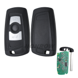 After Market For BMW FEM 3 button keyless remote key with   PCF7953P / HITAG PRO / 49 CHIP 433mhz