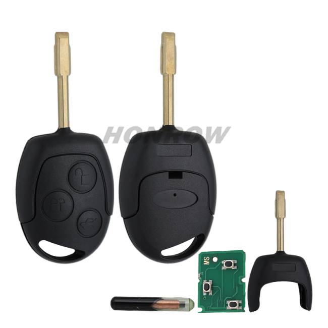For Ford 3 button Remote key with 4D60 chips and 315mhz