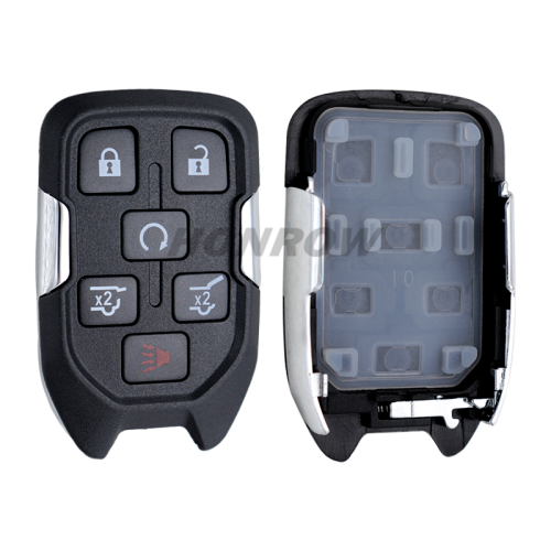 For Chevrolet 5+1 button remote key shell