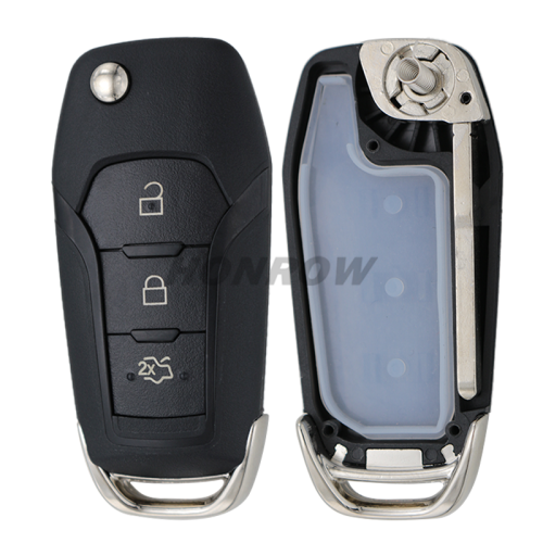 For Original Ford 3 button remtoe key with 434mhz with hitag-prog chip,FCCID: DS7T-15K601-BE