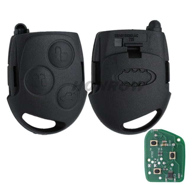 For Ford 3 button remote control with 433mhz