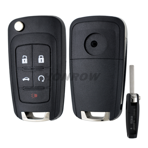 For Op 4+1 button flip remote key blank